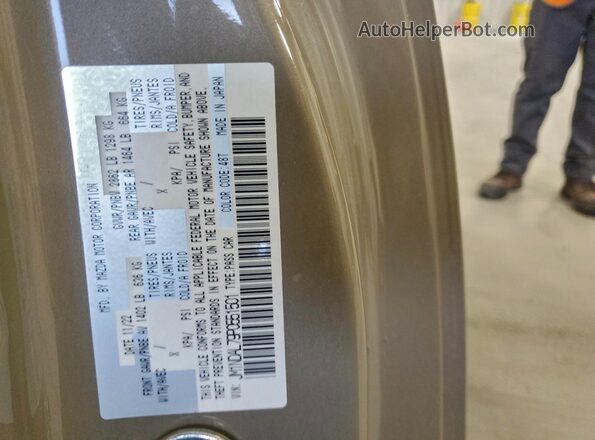 JM1NDAL79P0551501 2023 MAZDA MX-5 Желто-коричневый Вид подкапотного пространства