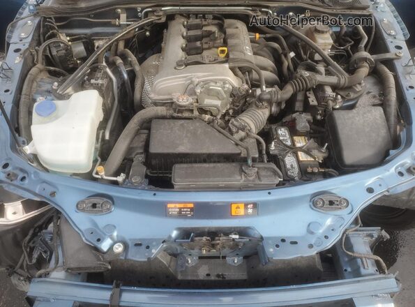 JM1NDAM70L0411989 2020 MAZDA MX-5 Blue Widok wnętrza z tyłu