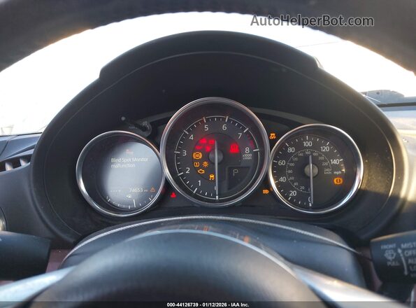 JM1NDAM72K0301105 2019 MAZDA MX-5 MIATA RF Белый Вид задних сидений