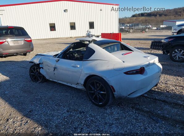 JM1NDAM72K0301105 2019 MAZDA MX-5 MIATA RF Белый Задняя левая четверть