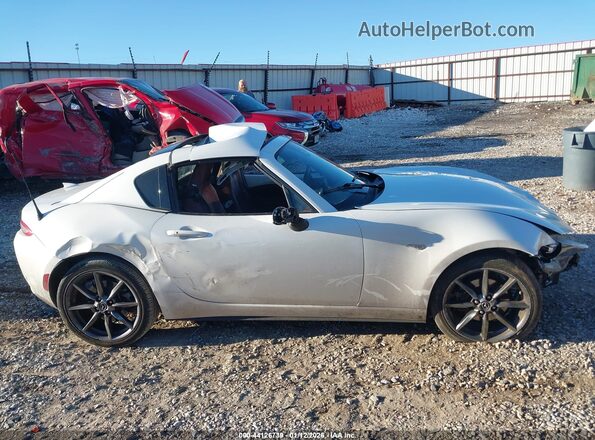 JM1NDAM72K0301105 2019 MAZDA MX-5 MIATA RF Белый Вид задней части салона