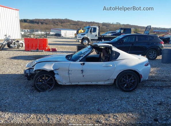 JM1NDAM72K0301105 2019 MAZDA MX-5 MIATA RF Белый Панорамный вид салона 360°