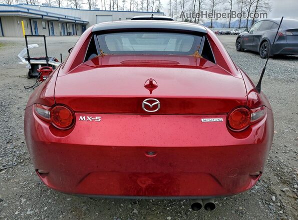 JM1NDAM72L0413288 2020 MAZDA MX-5 Красный Вид сзади