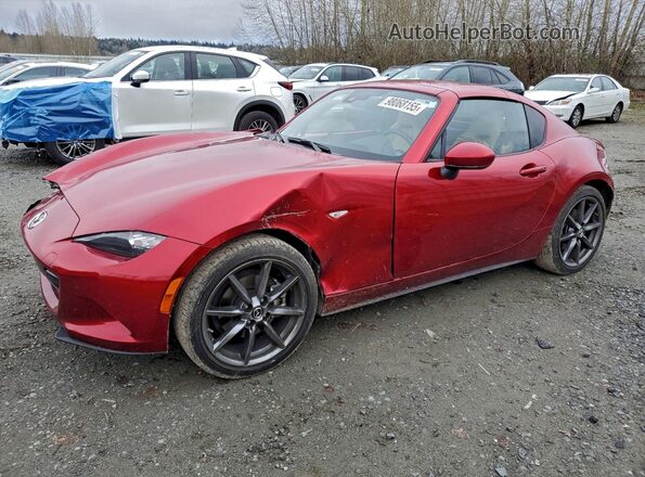 JM1NDAM72L0413288 2020 MAZDA MX-5 Красный Передняя левая четверть