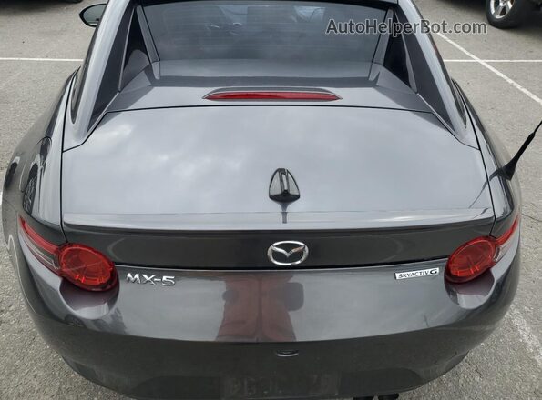 JM1NDAM72P0555369 2023 MAZDA MX-5 Gray უკანა სავარძლების ხედი