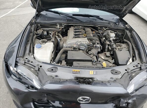 JM1NDAM72P0555369 2023 MAZDA MX-5 Gray უკანა სალონის ხედი