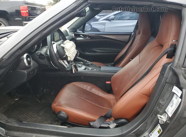 JM1NDAM72P0555369 2023 MAZDA MX-5 Gray წინა სალონის ხედი