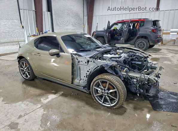 JM1NDAM73P0553825 2023 MAZDA MX-5 Бежевый Передняя правая четверть