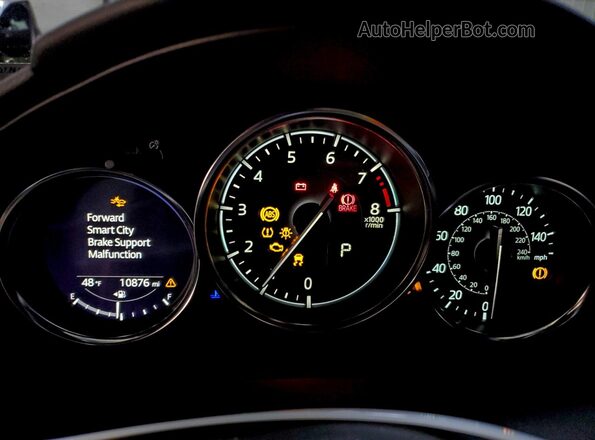 JM1NDAM73P0553825 2023 MAZDA MX-5 Бежевый Вид щитка приборов