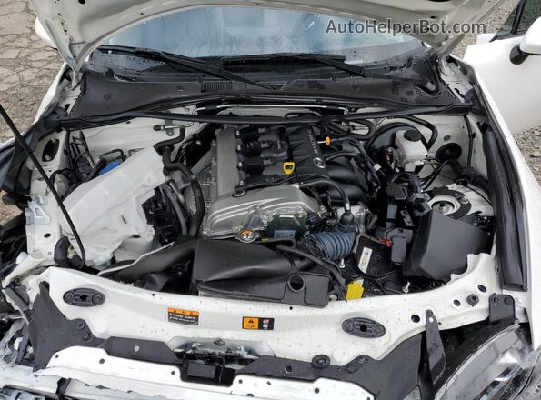 JM1NDAM73R0602850 2024 MAZDA MX-5 Белый Вид задней части салона