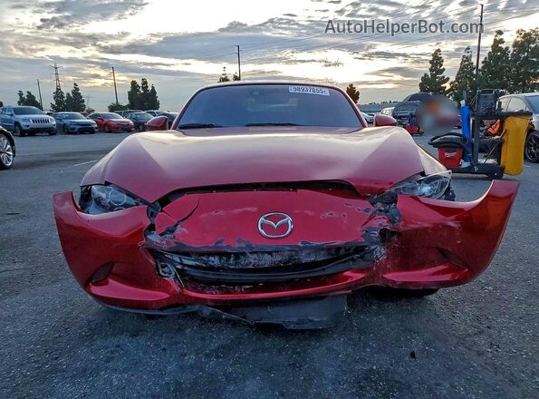 JM1NDAM74H0102050 2017 MAZDA MX-5 Red Vista frontal