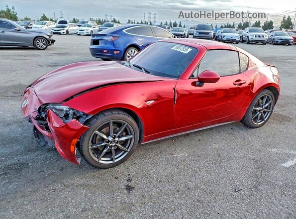 JM1NDAM74H0102050 2017 MAZDA MX-5 Red Vista tres cuartos delantera izquierda