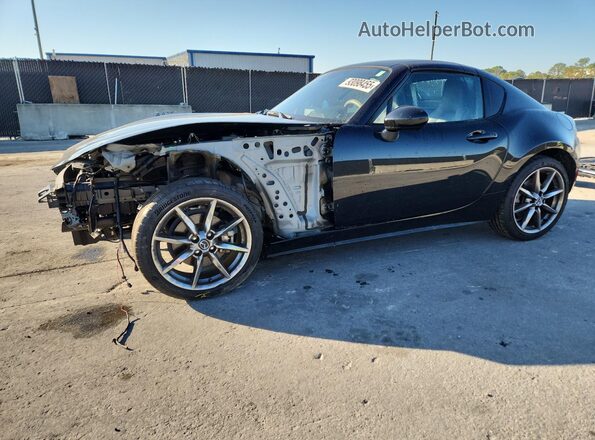 JM1NDAM76M0452497 2021 MAZDA MX-5 Черный Передняя левая четверть