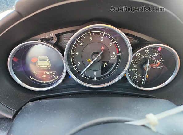 JM1NDAM76M0452497 2021 MAZDA MX-5 Черный Вид щитка приборов