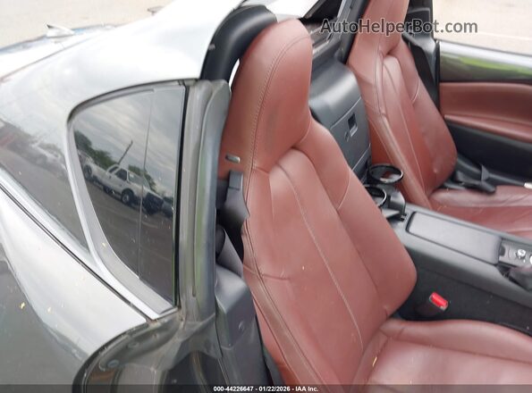 JM1NDAM77H0102267 2017 MAZDA MX-5 MIATA RF Blue VIN კოდის სტიკერის ხედი