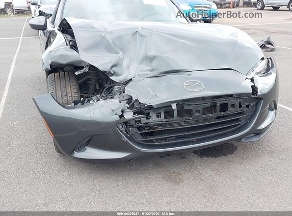 JM1NDAM77H0102267 2017 MAZDA MX-5 MIATA RF Blue წინა ხედი