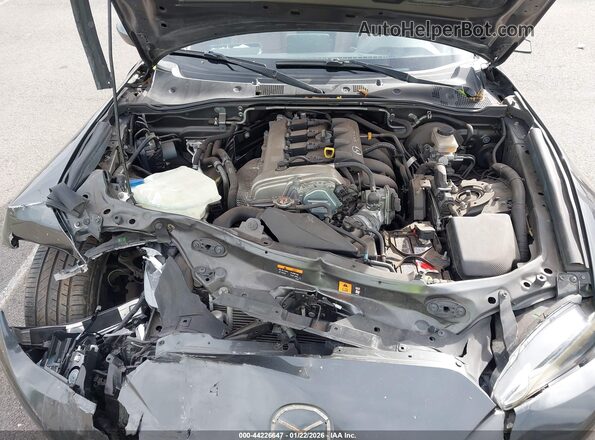 JM1NDAM77H0102267 2017 MAZDA MX-5 MIATA RF Blue უკანა ხედი