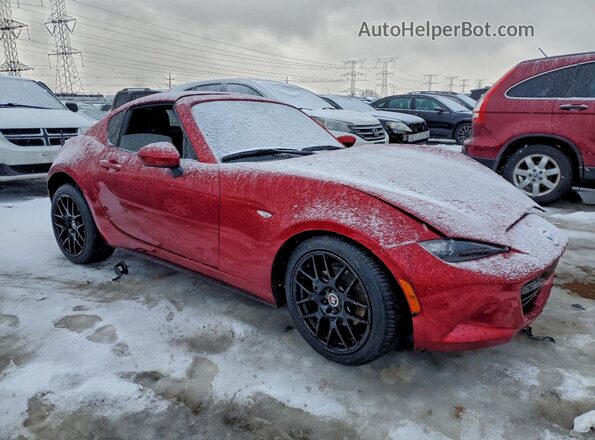 JM1NDAM77K0311824 2019 MAZDA MX-5 Красный Передняя правая четверть