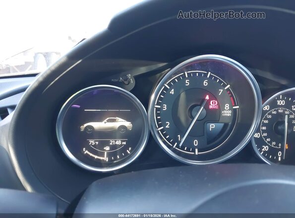 JM1NDAM77M0450662 2021 MAZDA MX-5 MIATA RF Черный Вид задних сидений