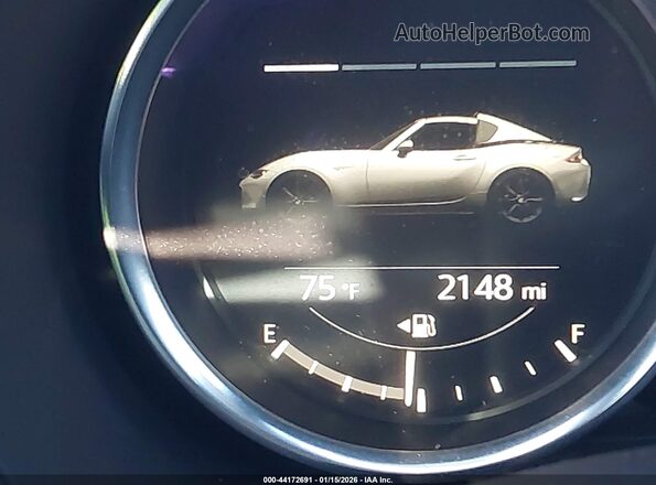 JM1NDAM77M0450662 2021 MAZDA MX-5 MIATA RF Черный 