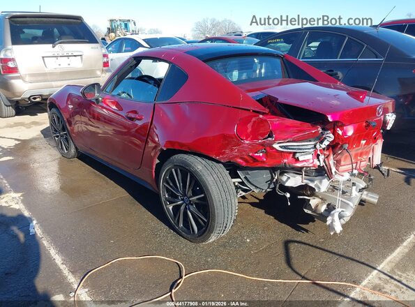 JM1NDAM77R0600406 2024 MAZDA MX-5 MIATA RF Красный Задняя левая четверть