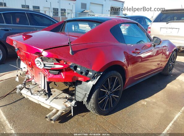 JM1NDAM77R0600406 2024 MAZDA MX-5 MIATA RF Красный Задняя правая четверть