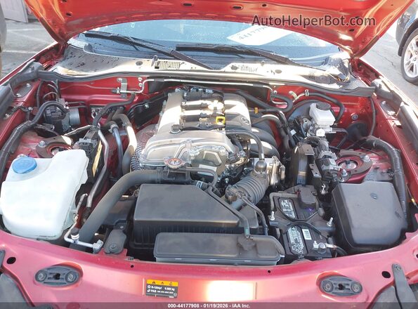 JM1NDAM77R0600406 2024 MAZDA MX-5 MIATA RF Красный Вид сзади