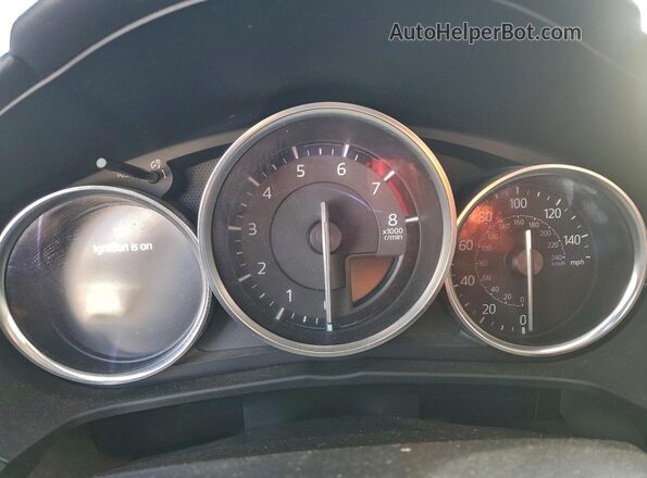 JM1NDAM78J0202156 2018 MAZDA MX-5 Черный Вид щитка приборов