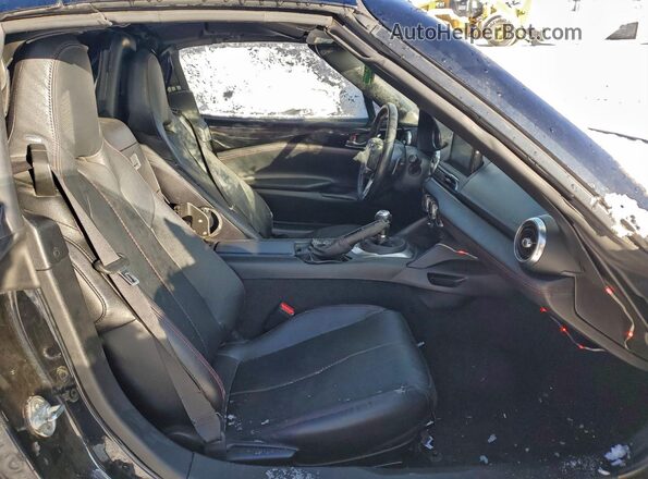 JM1NDAM78J0202156 2018 MAZDA MX-5 Черный Вид задних сидений