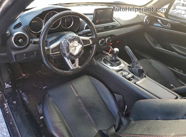 JM1NDAM78J0202156 2018 MAZDA MX-5 Черный Вид панели приборов