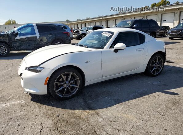 JM1NDAM78L0411044 2020 MAZDA MX-5 Белый Передняя левая четверть