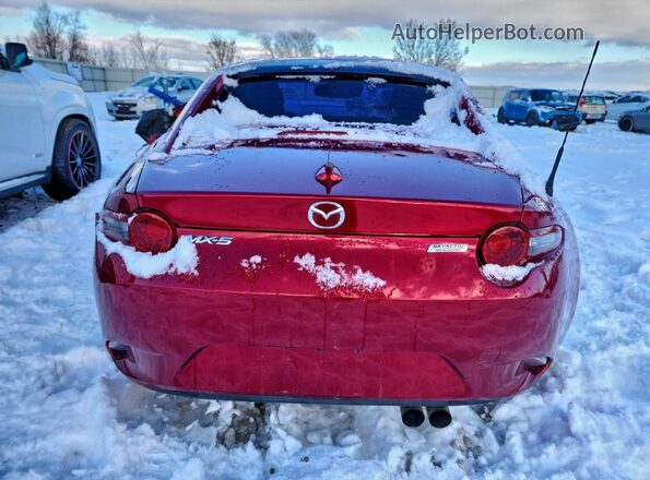 JM1NDAM7XJ0203874 2018 MAZDA MX-5 Красный Вид сзади