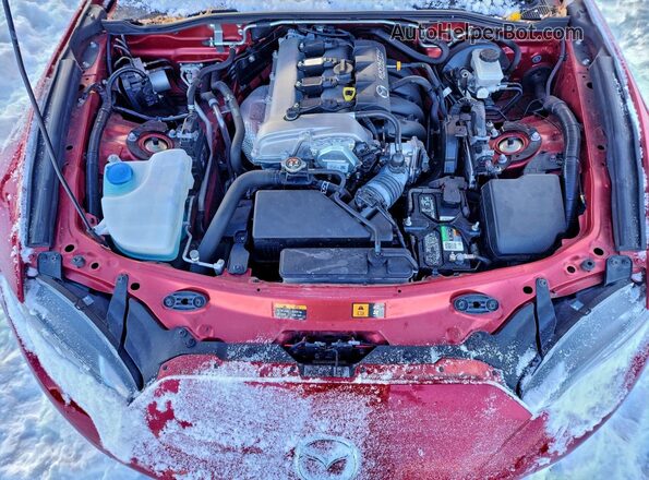 JM1NDAM7XJ0203874 2018 MAZDA MX-5 Красный Вид задней части салона