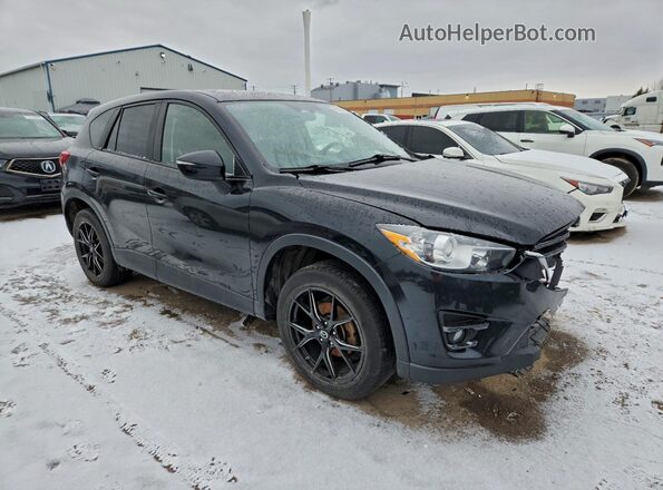 JM3KE2CY4G0889121 2016 MAZDA CX-5 Black Przód prawy