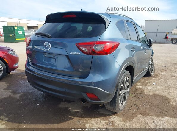 JM3KE2DY3G0747132 2016 MAZDA CX-5 Blue Tył prawy