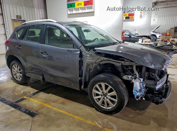 JM3KE4BY0G0801095 2016 MAZDA CX-5 Gray Przód prawy
