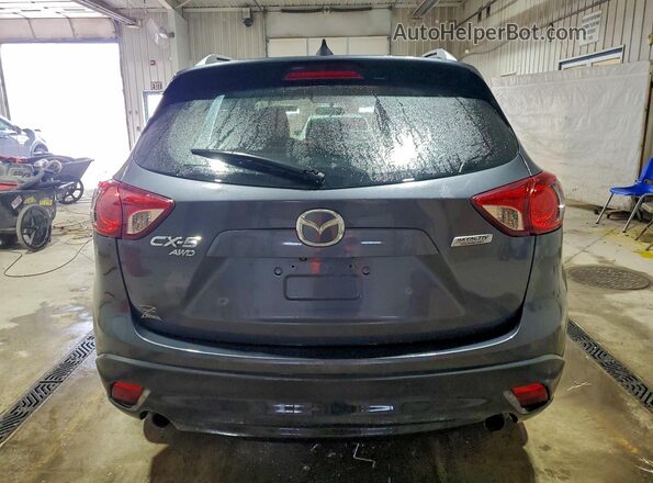 JM3KE4BY0G0801095 2016 MAZDA CX-5 Gray Widok z tyłu