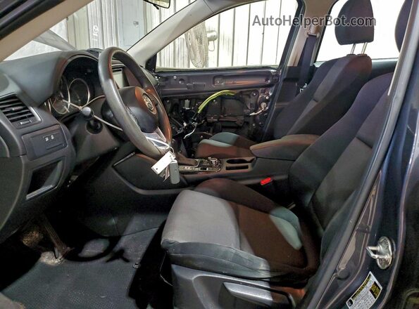 JM3KE4BY0G0801095 2016 MAZDA CX-5 Gray Widok wnętrza z przodu