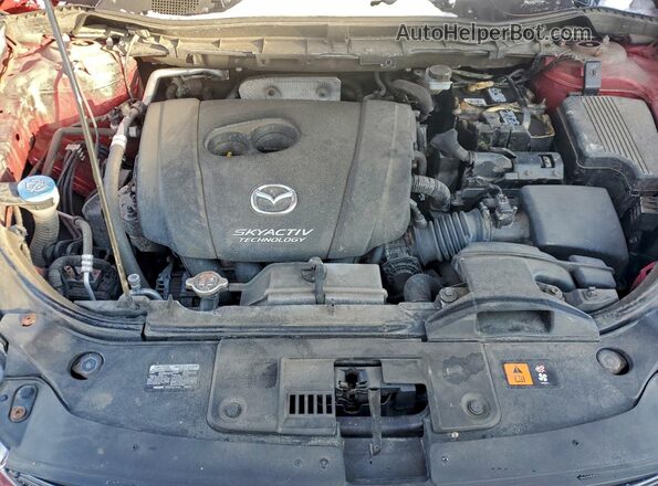 JM3KE4CY7G0764349 2016 MAZDA CX-5 Бордовый Вид подкапотного пространства