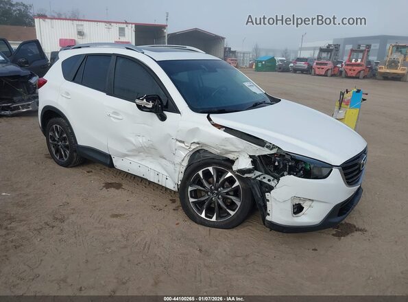 JM3KE4DY0G0874965 2016 MAZDA CX-5 Белый Передняя правая четверть