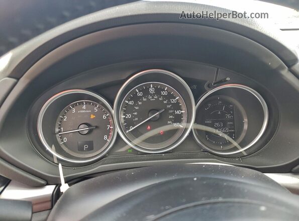 JM3KFACL2H0155249 2017 MAZDA CX-5 Серый Вид щитка приборов