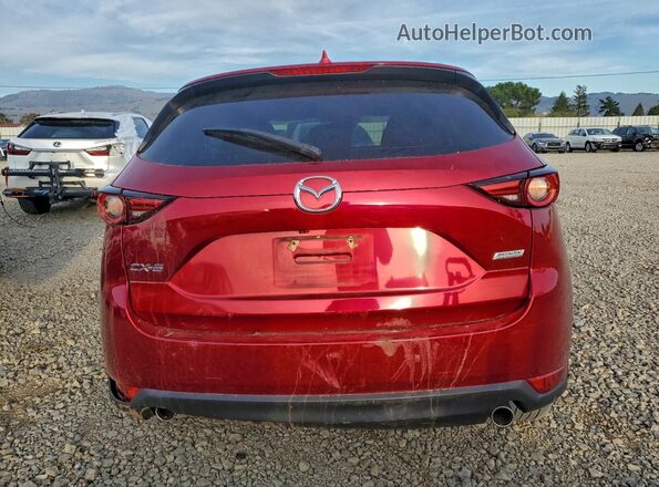 JM3KFADM0K1539815 2019 MAZDA CX-5 Red უკანა ხედი