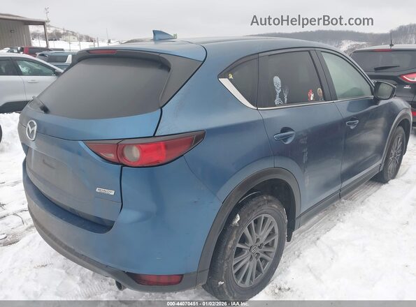 JM3KFBCL0H0104807 2017 MAZDA CX-5 Light Blue Trasero derecho