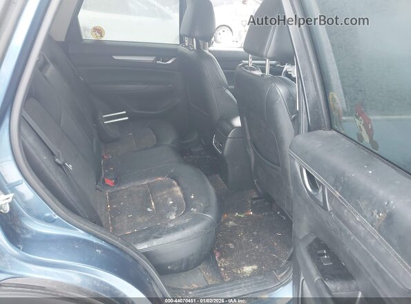 JM3KFBCL0H0104807 2017 MAZDA CX-5 Light Blue Vista de la etiqueta del VIN