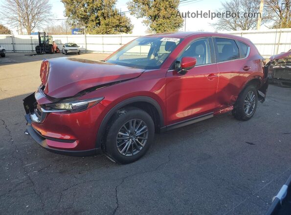 JM3KFBCL1H0160996 2017 MAZDA CX-5 Красный Передняя левая четверть