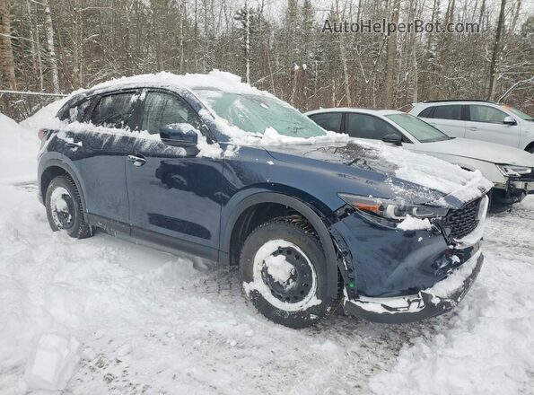 JM3KFBCL7R0445266 2024 MAZDA CX-5 Синий Передняя правая четверть