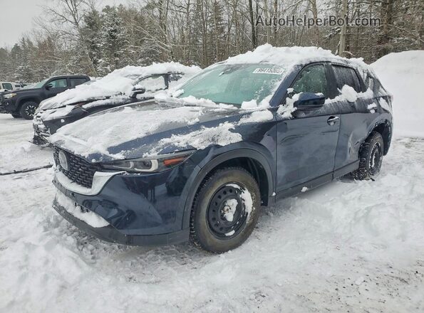 JM3KFBCL7R0445266 2024 MAZDA CX-5 Синий Передняя левая четверть