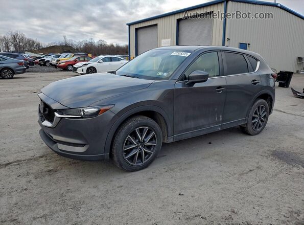 JM3KFBCM6J1404473 2018 MAZDA CX-5 Gray Передня ліва чверть