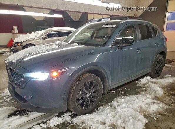 JM3KFBCM6P0198487 2023 MAZDA CX-5 Синий Передняя левая четверть