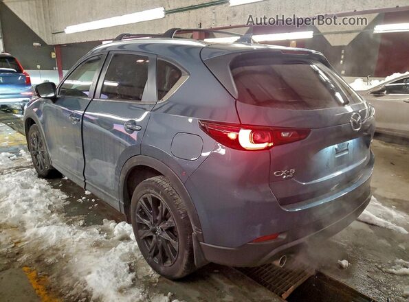 JM3KFBCM6P0198487 2023 MAZDA CX-5 Синий Задняя левая четверть